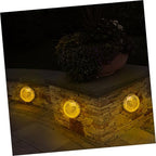 4 Pack Solar Ground Lamps, Outdoor Disc Lights, Black - Image 3