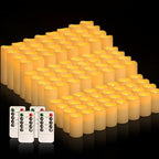 fclayvts 96-Pack LED Flameless Candles with Remote Control - Perfect for Parties, and Special Occasions(Three Sizes) - Image 4