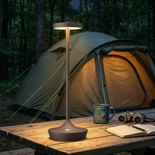 2 Pack Cordless Table Lamps, Rechargeable 6000mAh, 72H Runtime, Waterproof - Image 6