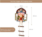 Bits and Pieces Fairy Tree Hanger with Ladder, Indoor/Outdoor Decoration - Image 2