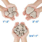 Skyflame 3/4"-1" Natural Volcanic Lava Rocks for Fire Pit Fireplaces - Image 6