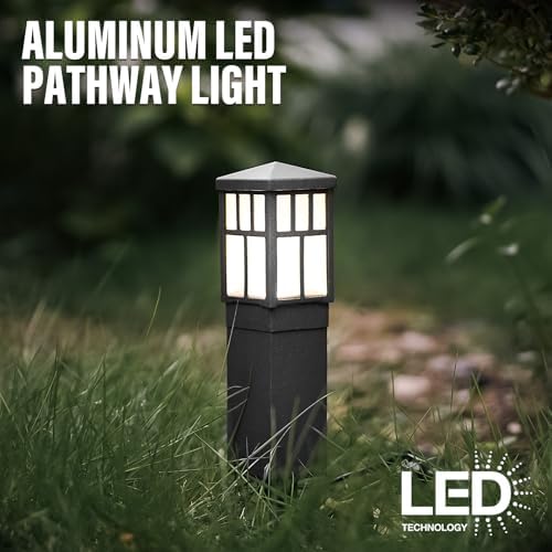 Malibu C Outdoor Pathway Light LED Low Voltage Landscape Lighting Mission Collection Bollard Path Lights Decoration Garden Light 8419-4321-01 - Image 4