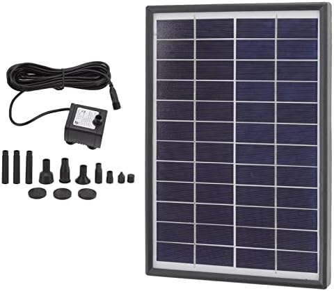 Solar Fountain Pump 12V 6W ABS AntiClogging Filter Solar Powered for Floating Decorations - Image 6