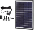 Solar Fountain Pump 12V 6W ABS AntiClogging Filter Solar Powered for Floating Decorations - Image 6
