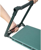 Garden Stool and Kneeler,Heavy Duty Foldable Gardening Bench Kneeler & Stool with 2 Tool Pouch and EVA Foam Pad,Gardening Gifts for Women Mom Men Seniors - Image 3