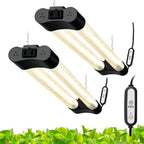Hlite LED Grow Light 16 inch, Hanging Full Spectrum Linkable 2 Pack by Hlite