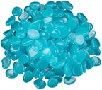 Glow in The Dark Pebbles 1200 Pcs The Garden of Light On The Dark Pebbles for Yard Rock and Manwalk Decoration Fairy Tale DIY Decorative Luminous Stone(Blue) by Unknown