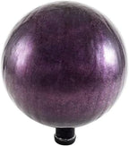 12 Inch Gazing Globe Decorative Plum Gazing Ball Glass Mirror Polished Hollow Reflective Garden Sphere for Home Garden Lawn Outdoor and Yard by Oakestry