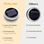 Mason Jar Solar Lights for Outside, 12 Pack 30 LED Fairy Lights(NO Jars) - Image 3