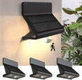 AURAXY Outdoor Solar Security Lights Motion Sensor, Waterproof LED Wall Lights, Wireless Solar Light for Home Safety, Ideal for Yard Garden Garage Porch Front Door Backyard by AURAXY