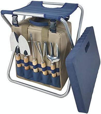 Gardening Tool Set,Garden Stool with Tools by iPreference