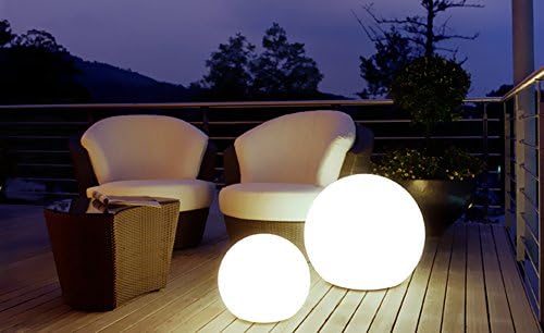 Mr.Go 20-inch Rechargeable LED Ball Light,16 RGB Color Changing Glowing Orb - Image 2