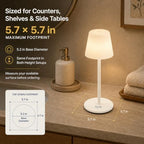Shower Lamp Rechargeable Waterproof Lamp, Cordless Table Lamp for Bathroom - Image 3