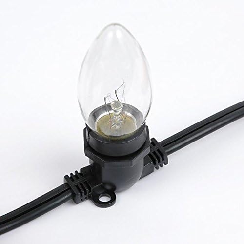 Novelty Lights 25 Feet Heavy Duty Light String, 25 E17 Sockets, No Bulbs - Image 5