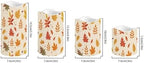 Flameless Candles Battery Operated Candles with Remote Control and Timers Color Changing Thanksgiving Day Party Decoration Flickering LED Pillar Candles Set of 4 Fall Maple Leaves - Image 2