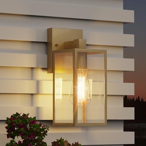 Outdoor Exterior Lighting Fixture for House, Waterproof Front Porch Lights by WIHTU