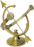 Rome RM1334 Polished Brass 12-Inch Diameter Armillary Sundial by Rome+Jewelers