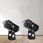 2pcs Led Spot Lights - Spotlight Led Beam Light, 5W Outdoor Wall Lamp Landscape Lighting, IP65 Waterproof LED Spotlight Narrow Beam Spotlight, for Garden, Courtyard(White,5w(85-245v)) by Unknown