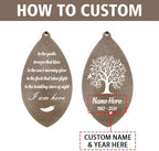 Personalized Sympathy Wind Chime, Wind Chimes for Outside - Image 6