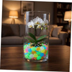 Yardwe 500pcs Glow the Dark Garden Pebbles Resin Stones for Outdoor Landscaping, Easy to Use and Recharge in Sunlight, Decorative Rocks for Yard and Glass Bowls Random Color - Image 4