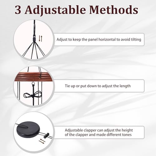 Toodour 60" Extra Large Memorial Wind Chimes for Outside - Image 4