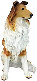 Design Toscano QL6925 Long-Haired Collie Dog Statue,full color - Image 3