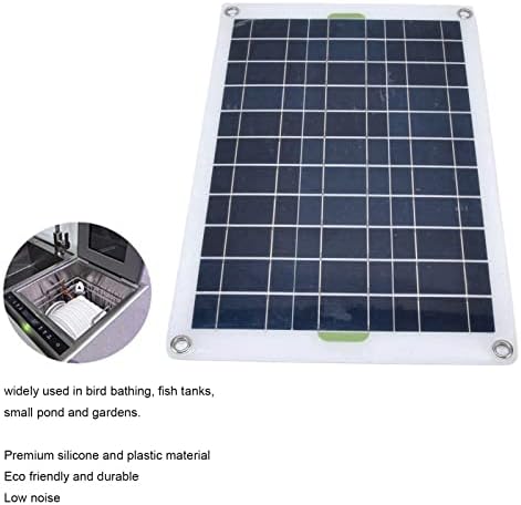 800L h High Efficiency Solar Kit with 12V Power, Sturdy Solar Fountain Pump, for Garden Pond Fountain - Image 4