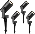 GOODSMANN 4PK Low Voltage Outdoor Flood Lights LED 6W 260 Lumen 3000K by GOODSMANN