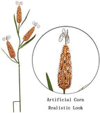 Metal Corn Garden Stakes Outdoor Decor Metal Yard Art Lawn Harvest Thanksgiving Decoration Yard Décor 3 Corn - Image 2