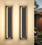 23.6'' Dusk to Dawn Outdoor Sconce Lights Black Exterior Lighting Fixtures by TeweiBrand