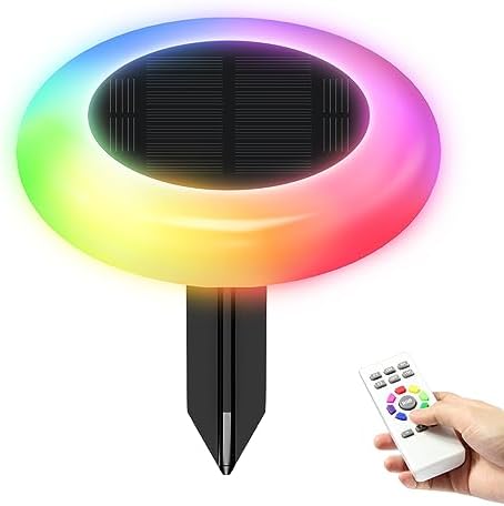 Lightonight Color Changing Solar Disk Lights 2 Pack by Lightonight