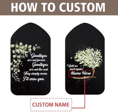 Personalized Sympathy Wind Chime, Memorial Wind Chimes Outdoor Deep Tone, Wind Chimes for Loss of Loved Father/Mother/Lover, Bereavement/Sympathy/Memorial Gifts for Remembrance - Image 7