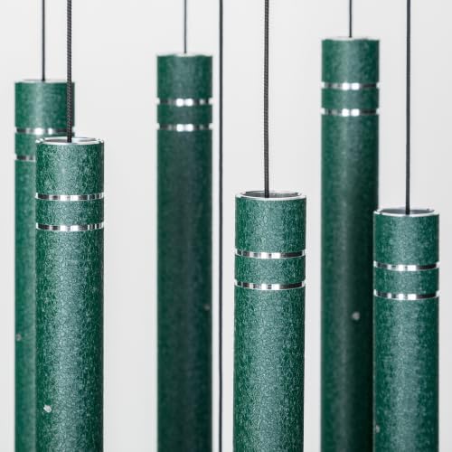 Arabesque by Wind River - 36 inch Emerald Wind Chime for Patio, Backyard, Garden, and Outdoor décor (Aluminum Chime) Made in the USA - Image 5