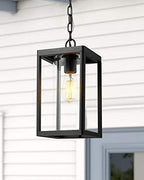 Beionxii Outdoor Pendant Light, Modern Exterior Hanging Porch Lantern - Image 6
