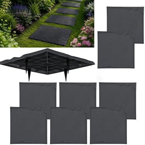 8 Pack Garden Stepping Stones by Unknown
