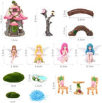 104 Pcs Fairy Garden Accessories Miniature House Figurines Kit - Image 2