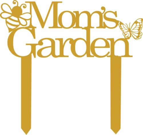 Custom Patio Meta Sign with Stake, Bee and Butterfly Decoration, Farmhouse Yard Art - Personalized Gardener Name, Gift for Mom & Grandma - Image 7