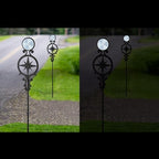 Touch of Class Pathways Driveway Marker, Compass Star, Black, Set of 2 - Image 2