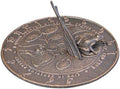 Whitehall Products Frog Sundial, Oil Rub Bronze by Unknown