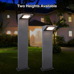 27.5" Modern LED Outdoor Path Lights - Waterproof IP54 Bollard Lighting for Garden, Driveway & Courtyard Decor, 3000K Warm White, Landscape Lighting Solutions - Image 4