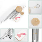 Cute Penis Dick Wind Chime Memorial Zen Atmosphere Hanging Decoration for Garden Yard - Image 3