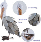 Outdoor Decor Pelican Bird Statues Figures Yard Art Garden Sculptures & Statues for Patio, Pond, Pool, Backyard Decorations… - Image 2