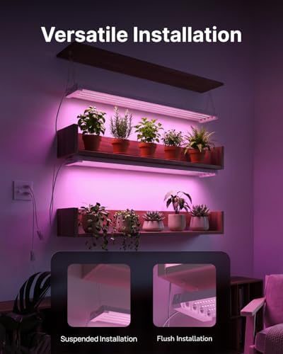 Sunco 4FT LED Grow Light, Full Spectrum, 80W, Super Bright - Image 2