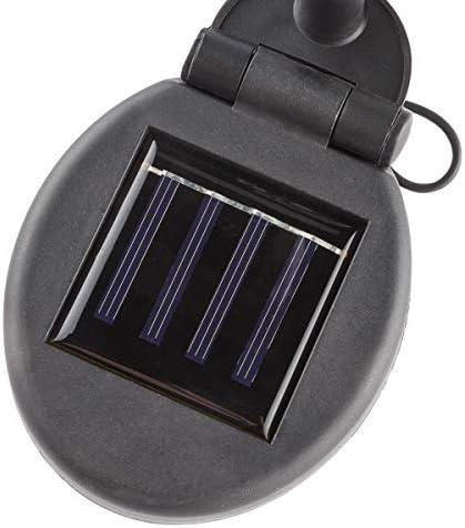 Alpine Corporation 34" Tall Outdoor Solar Powered Cross Pathway Light Stakes (Set of 2) - Image 4