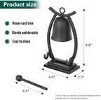 Sungmor Cast Iron Dinner Bell with Striker - Vintage Design - Image 3