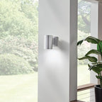 Kichler Outdoor Wall Sconce Light, Brushed Aluminum - Image 5