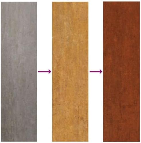 FMPGJLYH Corten Steel Wall Decoration, Bamboo Pattern Metal Garden Art, Weathered Rust Finish Outdoor Privacy Screen for Patio Backyard, 41.3 x 21.7 Inch Rectangular Panel - Image 6