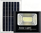 Solar Flood Light, IP67 Waterproof LED Security Light, Auto Dusk to Dawn, Wall Mount Outdoor Floodlight for Yard, Garden, Patio, Street (White, Model 1500W) by LianGSanSanLEDLight