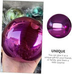 Levemolo Stainless Steel Reflective Gazing Ball for Garden Decor Polished Mirror Globe 12-Inch Outdoor Sphere Sturdy Weather-Resistant Design - Image 3