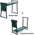 LiteXim Foldable Kneeler Garden Seat Portable Stool with EVA Kneeling Pad and Bonus Tool Pouch - Image 4